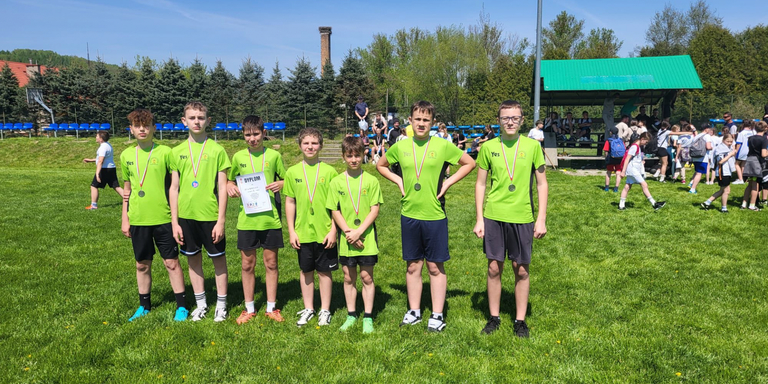 II miejsce w czwórboju lekkoatletycznym
